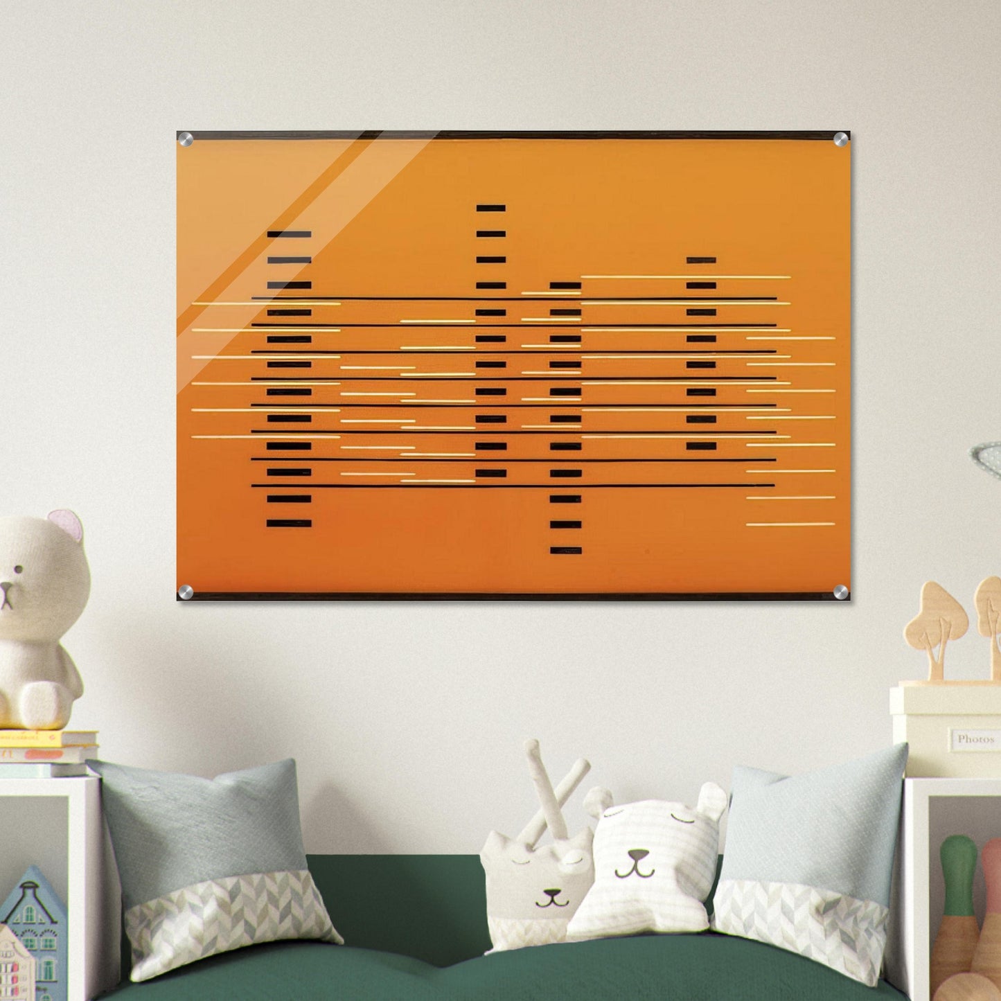 FRONTAL 1927 - Josef Albers Acrylic Print - 70x100 cm / 28x40″ inches