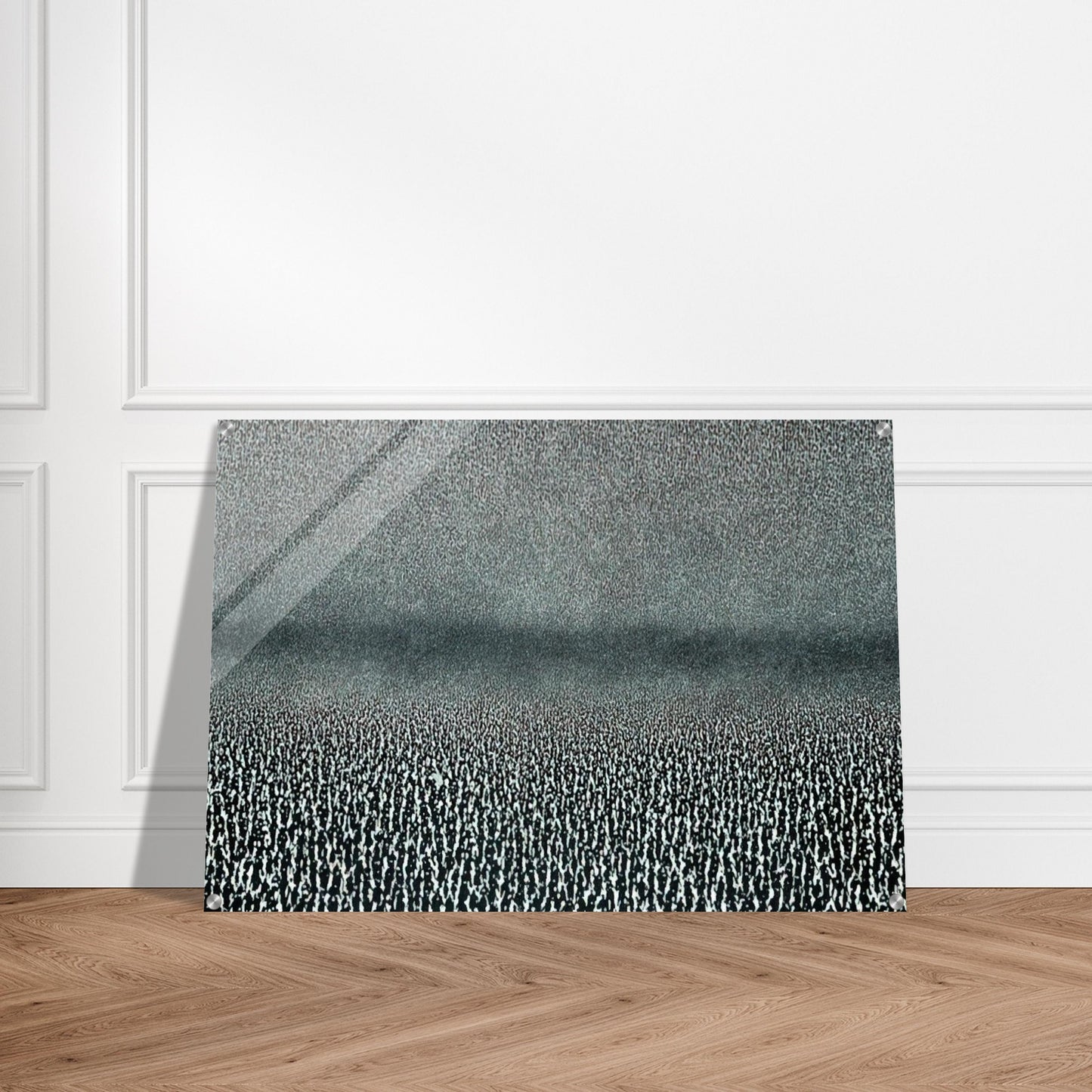 Ziemia fragment - 1969 - Roman Opalka Acrylic Print - 70x100 cm / 28x40″ inches | Roman Opalka Wall Art | Roman Opalka Prints