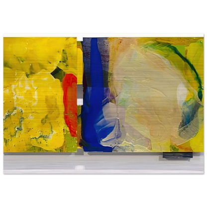 Fog Light - Sam Gilliam Brushed Aluminum Print - 70x100 cm / 28x40 inches | Sam Gilliam Aluminum Print | Sam Gilliam Prints