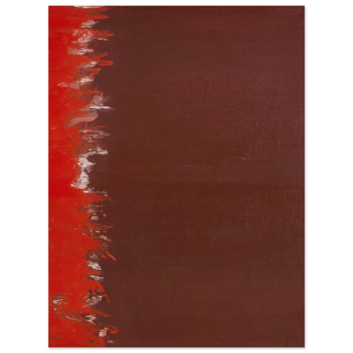 Barnett Newman - Untitled 3  75x100 cm / 30x40inches Fine Art Poster
