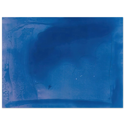 Helen Frankenthaler - Corot s Mark - 1987 Wall art - 13x18 cm / 5x7 Inches - Fine Art Poster - -