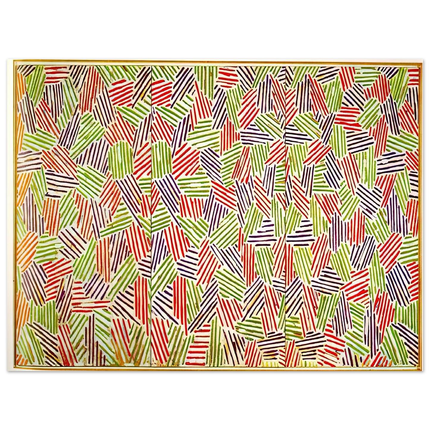 Jasper Johns - SCENT  75x100 cm / 30x40inches Fine Art Poster