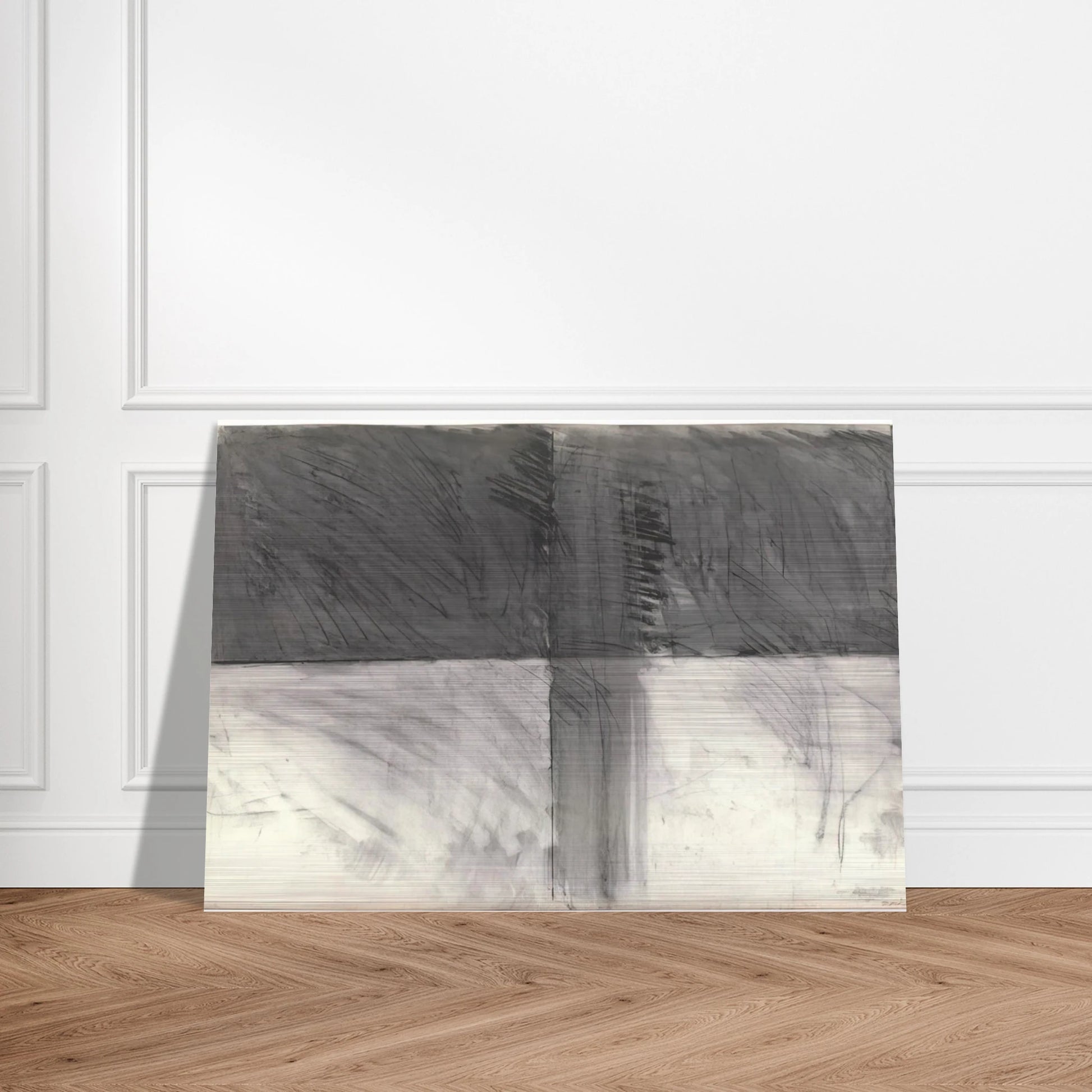 Untitled - 1962 - Brice Marden Brushed Aluminum Print - 70x100 cm / 28x40 inches | Brice Marden Aluminum Print | Brice Marden Prints