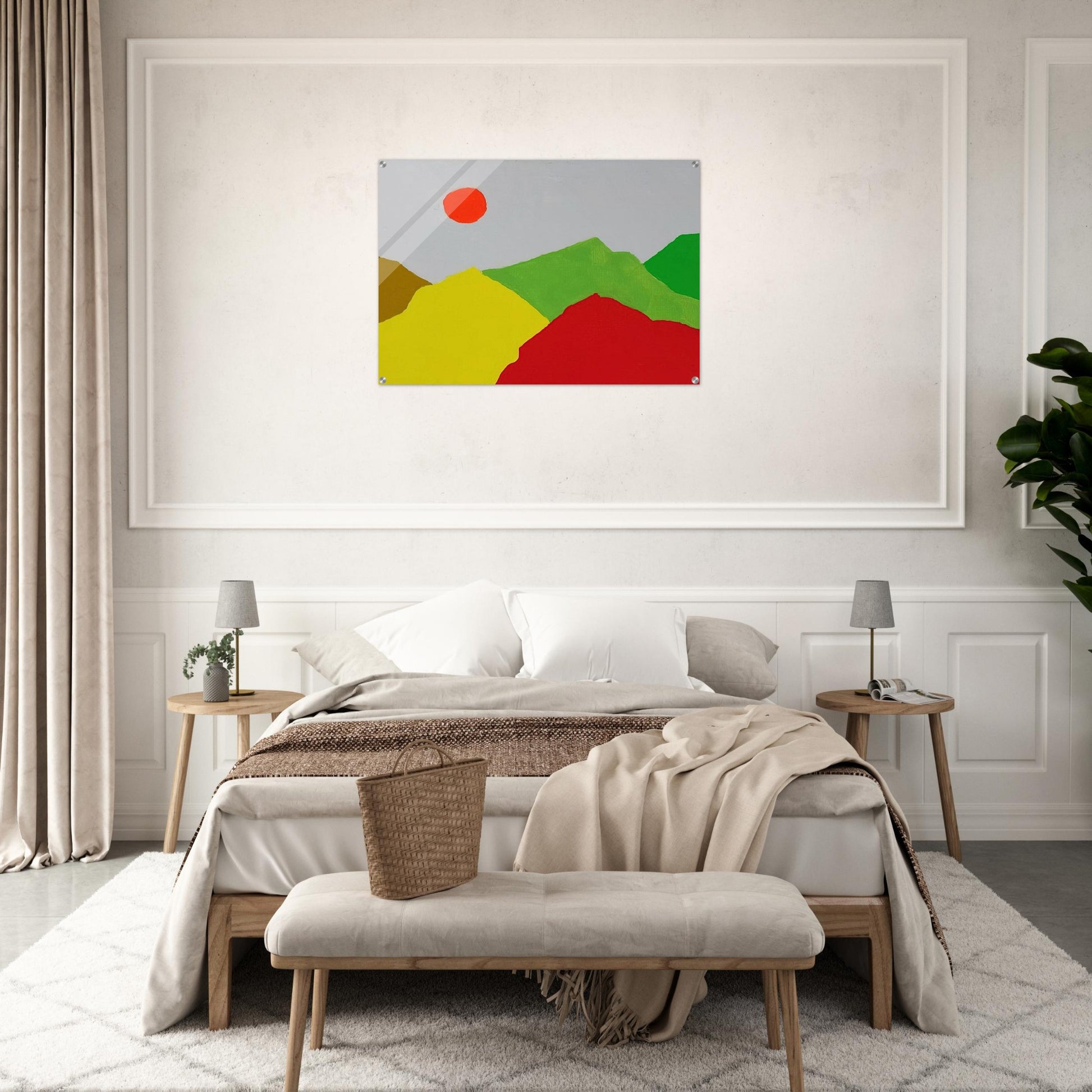 Untitled - 2013 - Etel Adnan Acrylic Print - 70x100 cm / 28x40″ inches