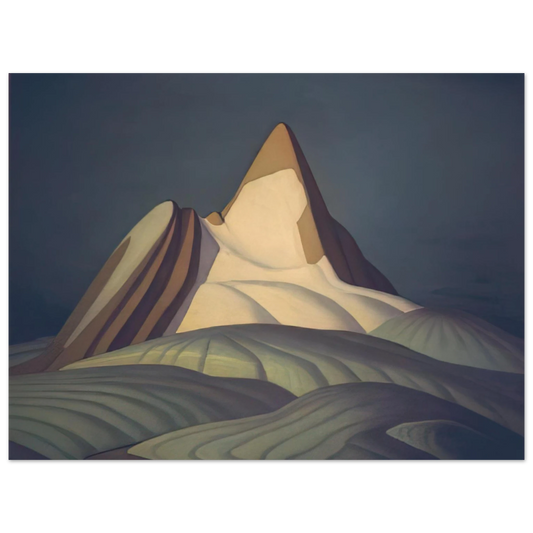 Lawren Harris - Isolation Peak, Rocky Mountains - 1930  75x100 cm / 30x40inches Fine Art Poster