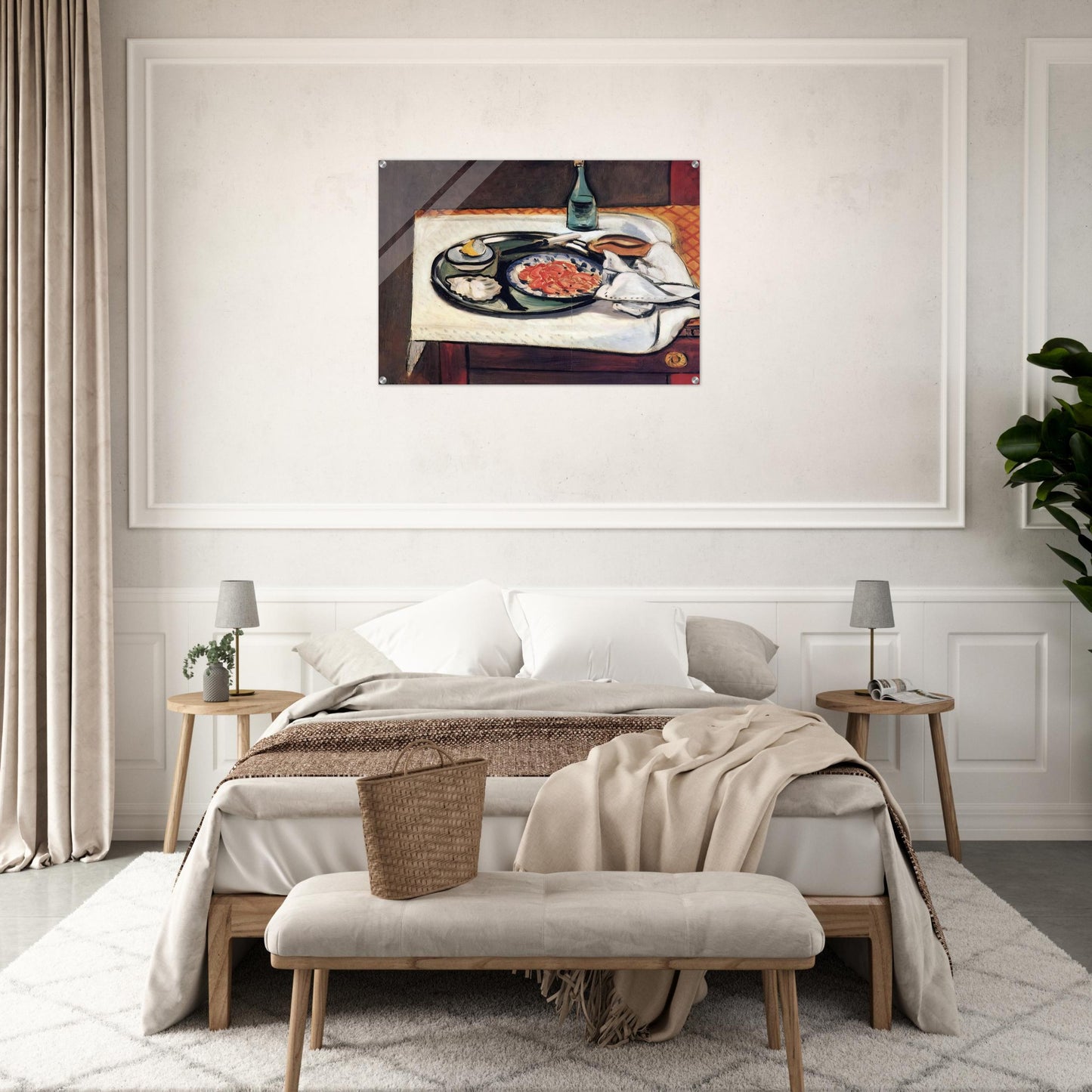 STILL LIFE WITH SHELLFISH - Henri Matisse Acrylic Print - 70x100 cm / 28x40″ inches | Henri Matisse Wall Art | Henri Matisse Prints