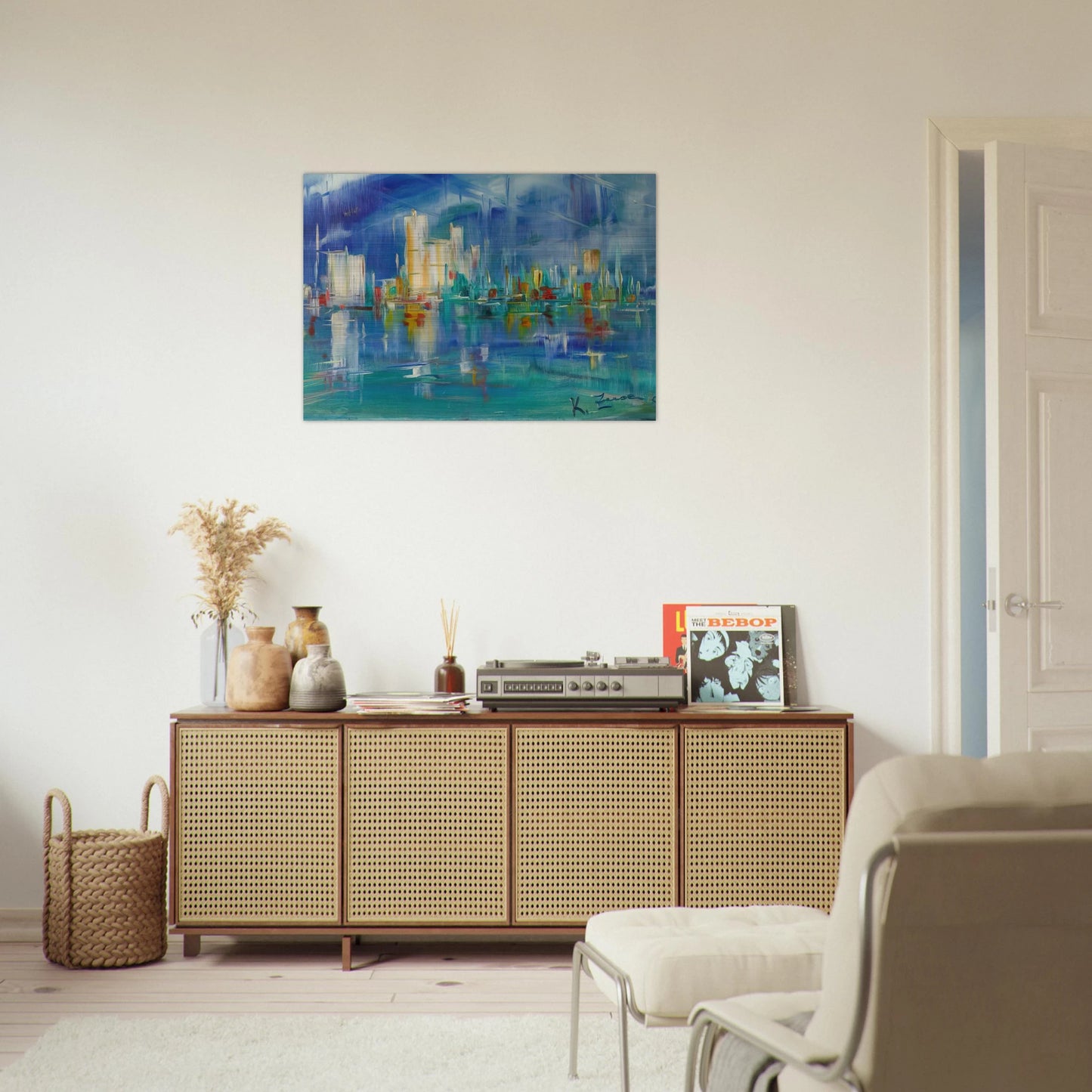 Untitled - 1985 - Konrad Zuse Brushed Aluminum Print - 70x100 cm / 28x40 inches | Konrad Zuse Aluminum Print | Konrad Zuse Prints