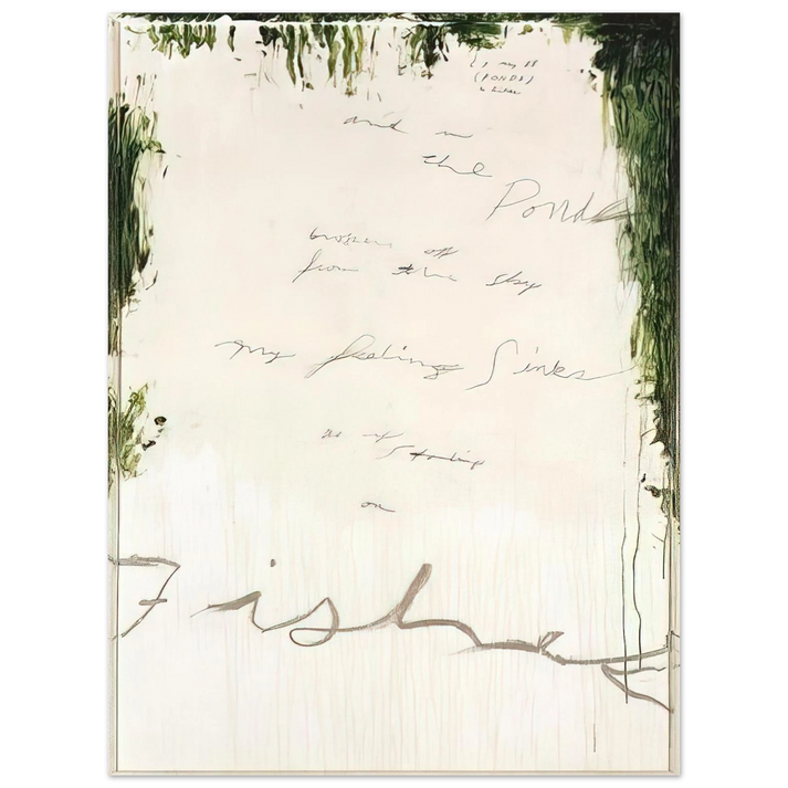 Cy Twombly - Untitled Part I  75x100 cm / 30x40inches Fine Art Poster