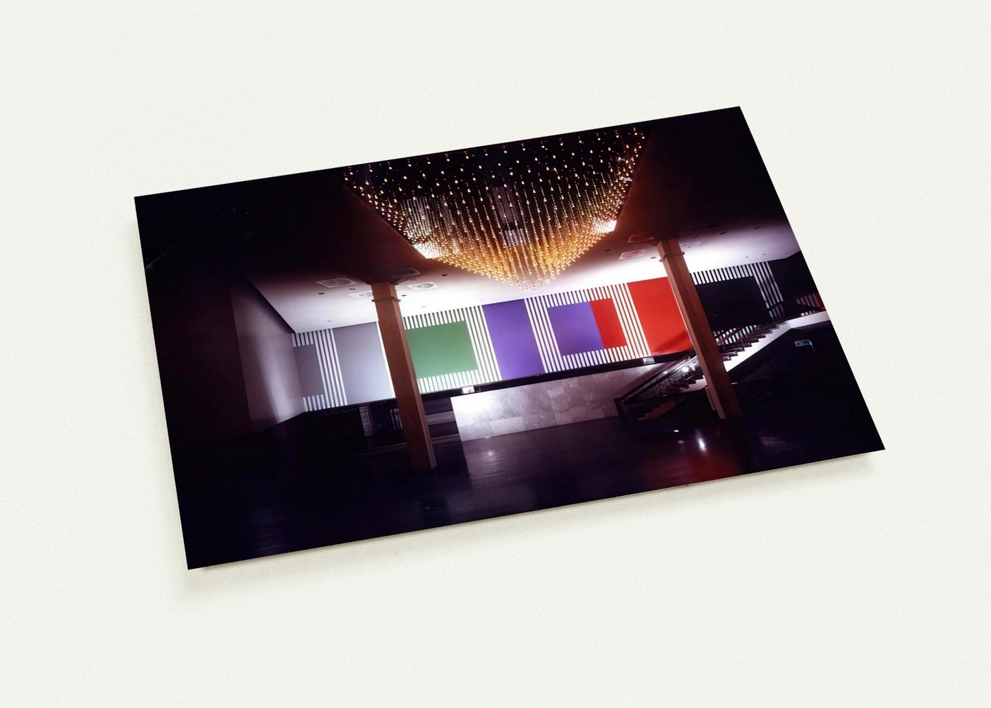 Double Rhythm - 1991 By Daniel Buren Pack of 10 Post Cards | Daniel Buren Post Cards | A6 (10.5 x 14.8 cm) - 4.1 x 5.8 inches