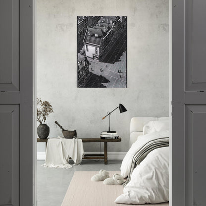 DELFT - MC Escher Brushed Aluminum Print - 70x100 cm / 28x40 inches | MC Escher Aluminum Print | MC Escher Prints | Maurits Cornelis Escher Prints