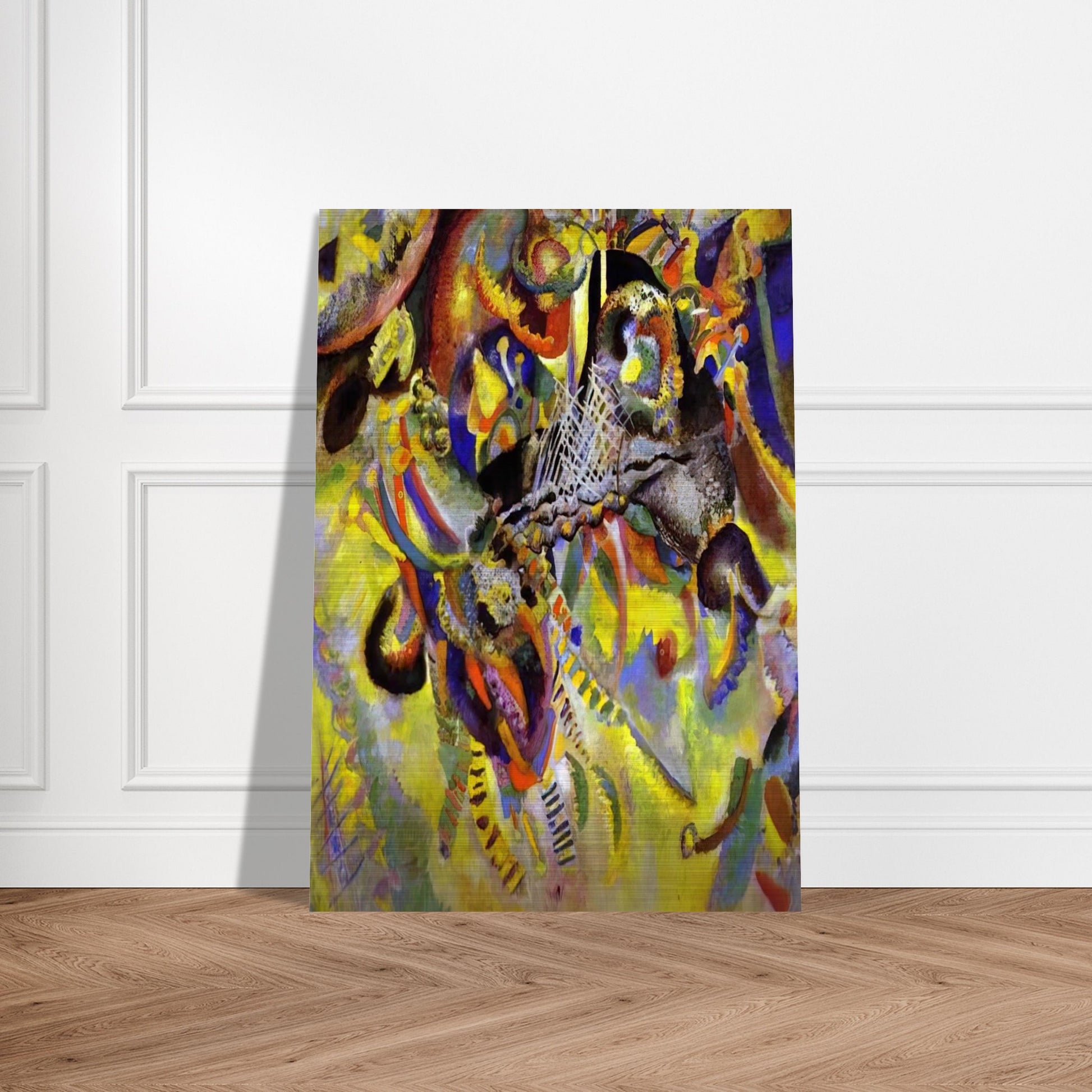 FUGUE 1914 - Wassily Kandinsky Brushed Aluminum Print - 70x100 cm / 28x40 inches | Wassily Kandinsky Aluminum Print | Wassily Kandinsky Prints