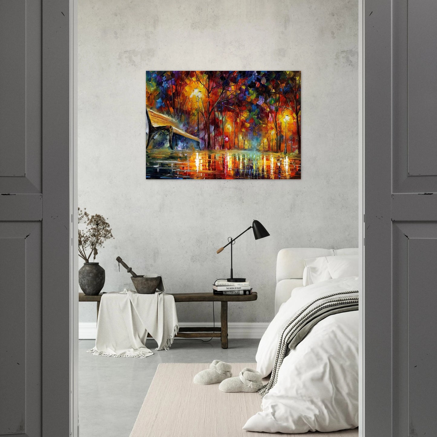 Leonid Afremov - Leonid Afremov Brushed Aluminum Print - 70x100 cm / 28x40 inches | Leonid Afremov Aluminum Print | Leonid Afremov Prints