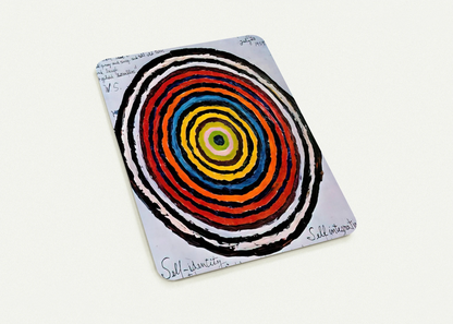 My Oneness, A Universe of Colours - 1957 By Alfred Jensen Pack of 10 Post Cards | Alfred Jensen Post Cards | A6 (10.5 x 14.8 cm) - 4.1 x 5.8 inches