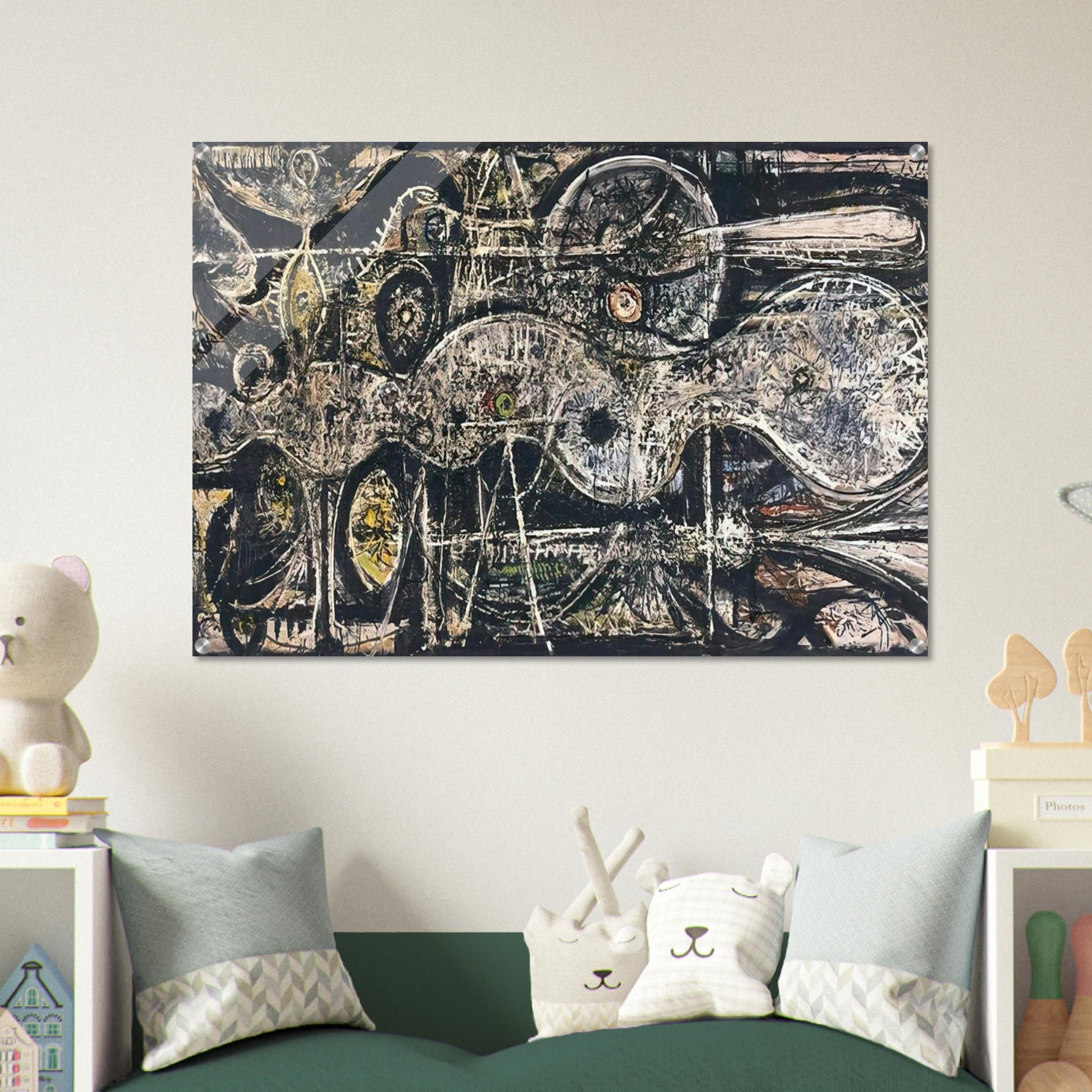 Undulation - Richard Pousette-Dart Acrylic Print - 70x100 cm / 28x40″ inches | Richard Pousette-Dart Wall Art | Richard Pousette-Dart Prints
