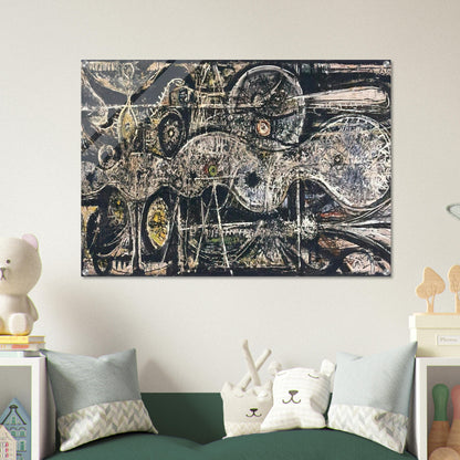 Undulation - Richard Pousette-Dart Acrylic Print - 70x100 cm / 28x40″ inches | Richard Pousette-Dart Wall Art | Richard Pousette-Dart Prints