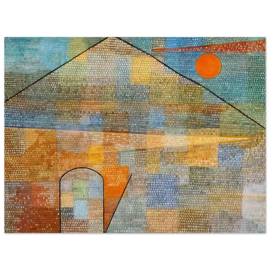 Paul Klee - TO THE PARNASSUS 1932  75x100 cm / 30x40inches Fine Art Poster
