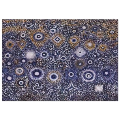 Night Landscape - Richard Pousette-Dart Brushed Aluminum Print - 70x100 cm / 28x40 inches | Richard Pousette-Dart Aluminum Print | Richard Pousette-Dart Prints