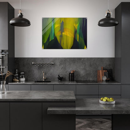 Phenomena Lasting Dawn - 1977 - Paul Jenkins Acrylic Print - 70x100 cm / 28x40″ inches