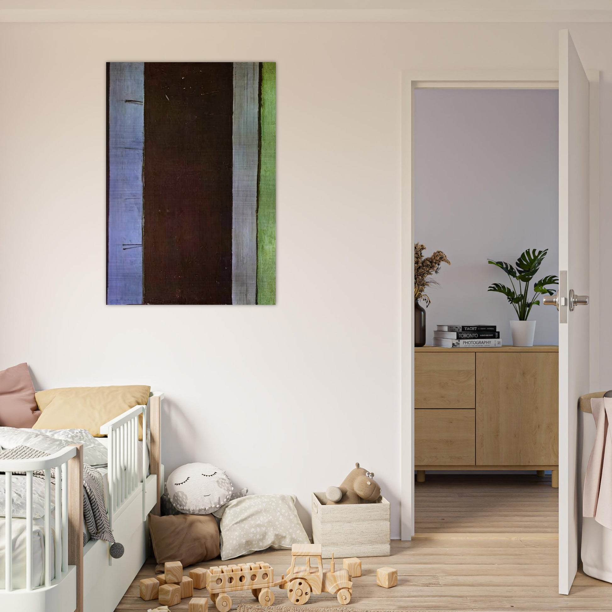 FRENCH WINDOW AT COLLIOURE - Henri Matisse Brushed Aluminum Print - 70x100 cm / 28x40 inches | Henri Matisse Aluminum Print | Henri Matisse Prints