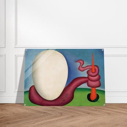 The Egg - Tarsila do Amaral Acrylic Print - 70x100 cm / 28x40″ inches