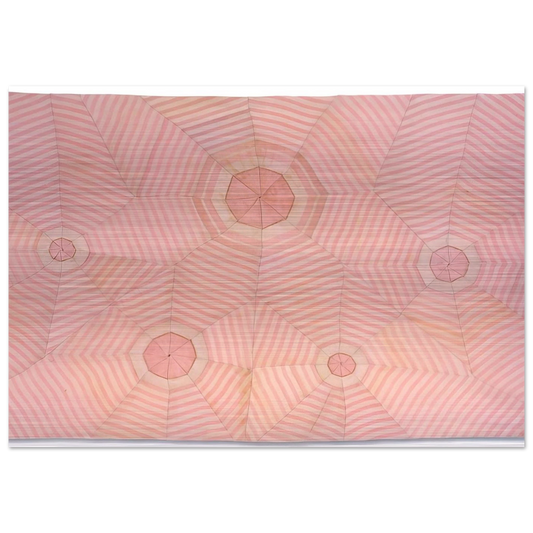 THE FABRIC WORKS 2007 - Louise Bourgeois Brushed Aluminum Print - 70x100 cm / 28x40 inches | Louise Bourgeois Aluminum Print | Louise Bourgeois Prints
