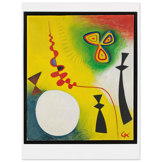 Alexander Calder - FETISHES 1944 Fine Art Poster