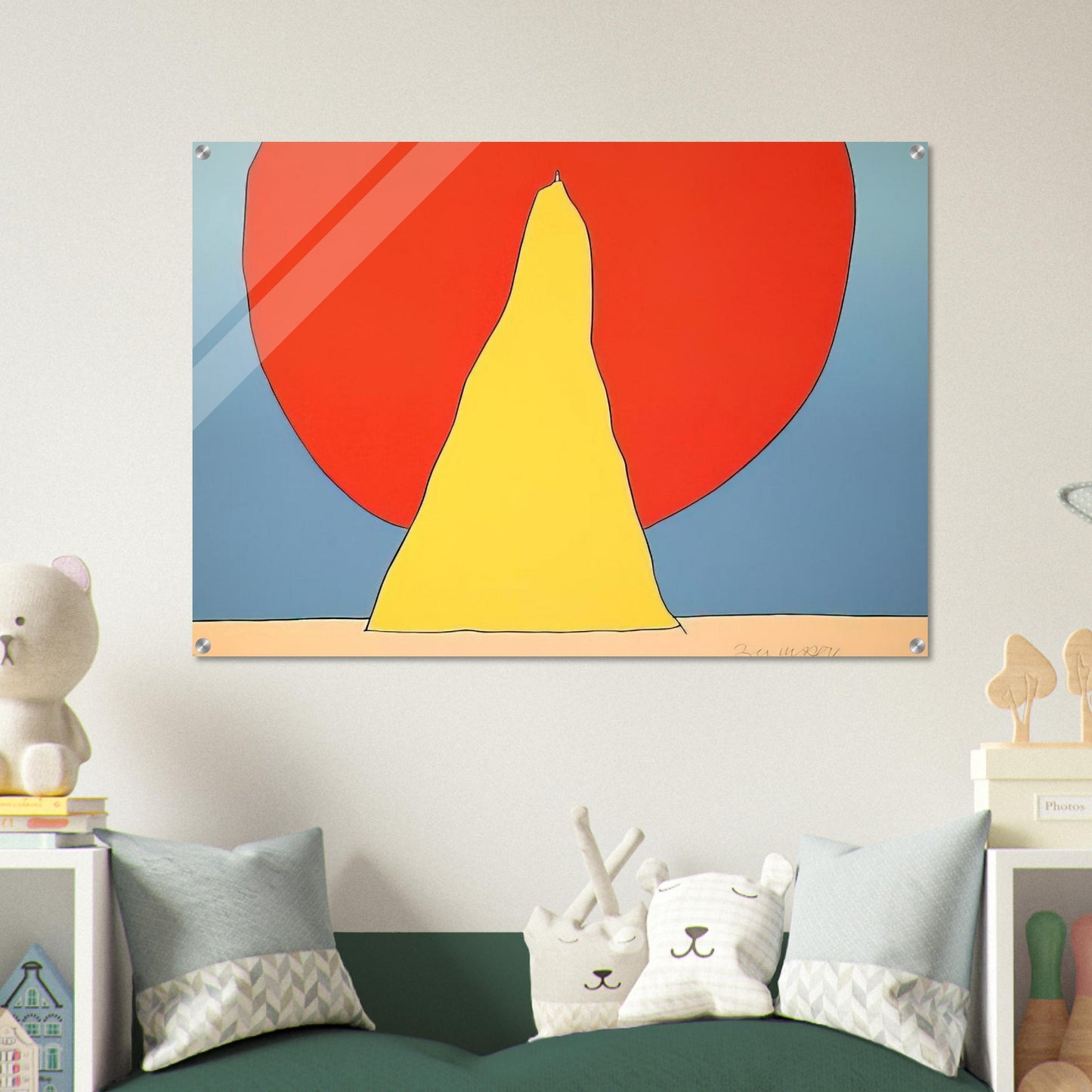 CLOSER TO GOD 1971 - Peter Max Acrylic Print - 70x100 cm / 28x40″ inches