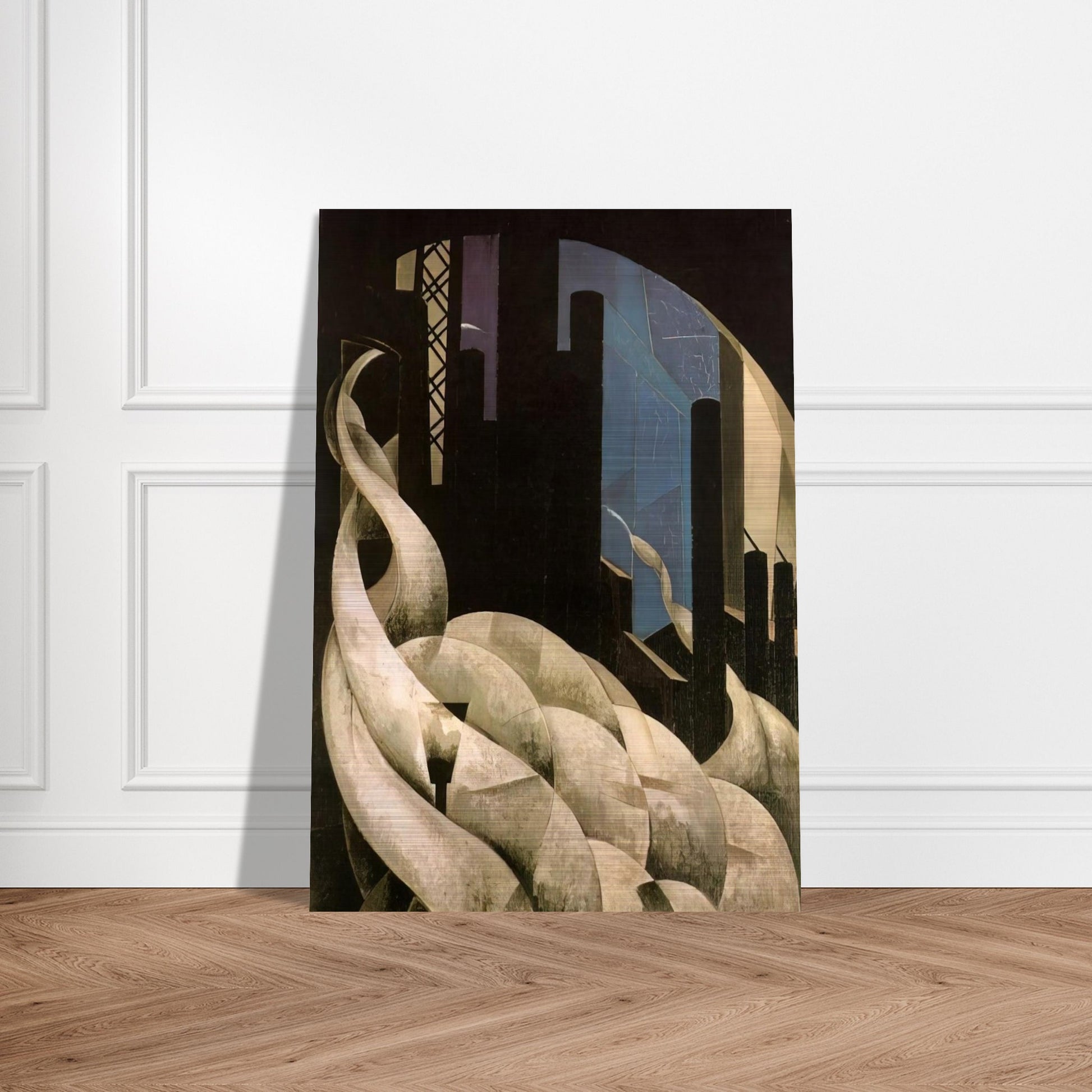 Incense of a New Church - 1921 - Charles Demuth Brushed Aluminum Print - 70x100 cm / 28x40 inches | Charles Demuth Aluminum Print | Charles Demuth Prints
