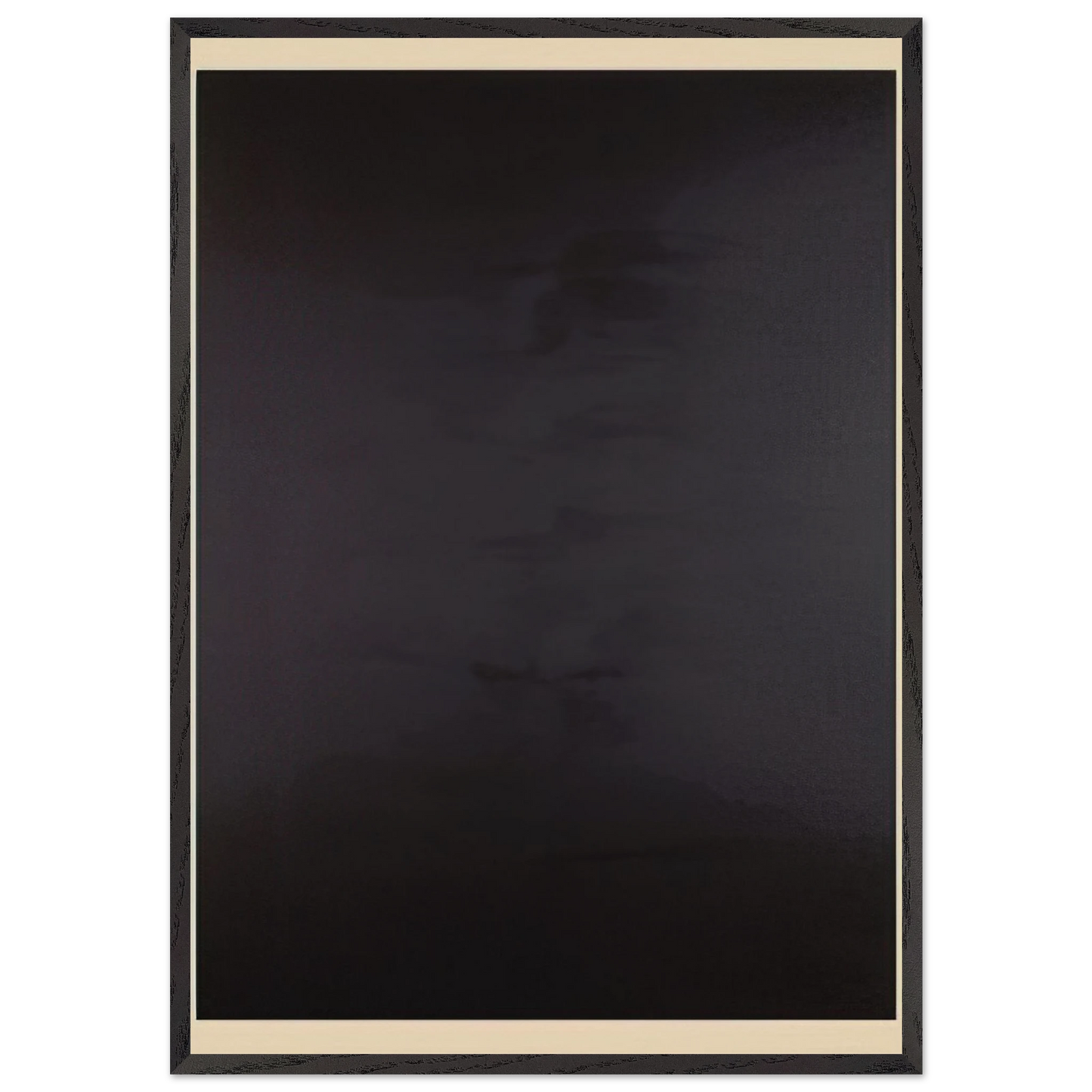 Series Painting 5 - 1966 - Ronnie Landfield 70x100 cm / 28x40 inches Framed Art Print – Black Wooden Frame