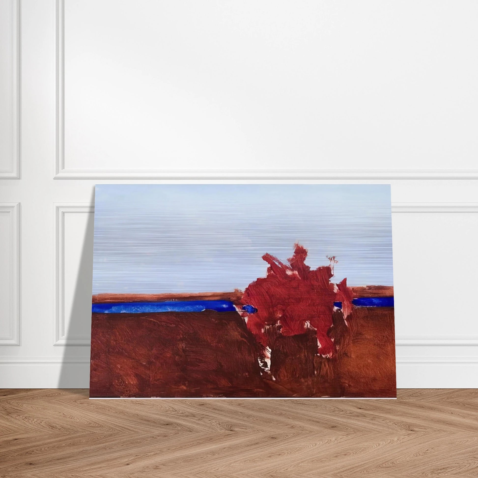Untitled - 1963 - Theodoros Stamos Brushed Aluminum Print - 70x100 cm / 28x40 inches | Theodoros Stamos Aluminum Print | Theodoros Stamos Prints