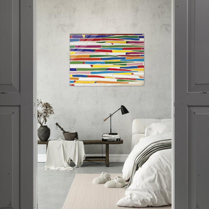 Composite - Color Field Painting - Piero Dorazio Acrylic Print - 70x100 cm / 28x40″ inches