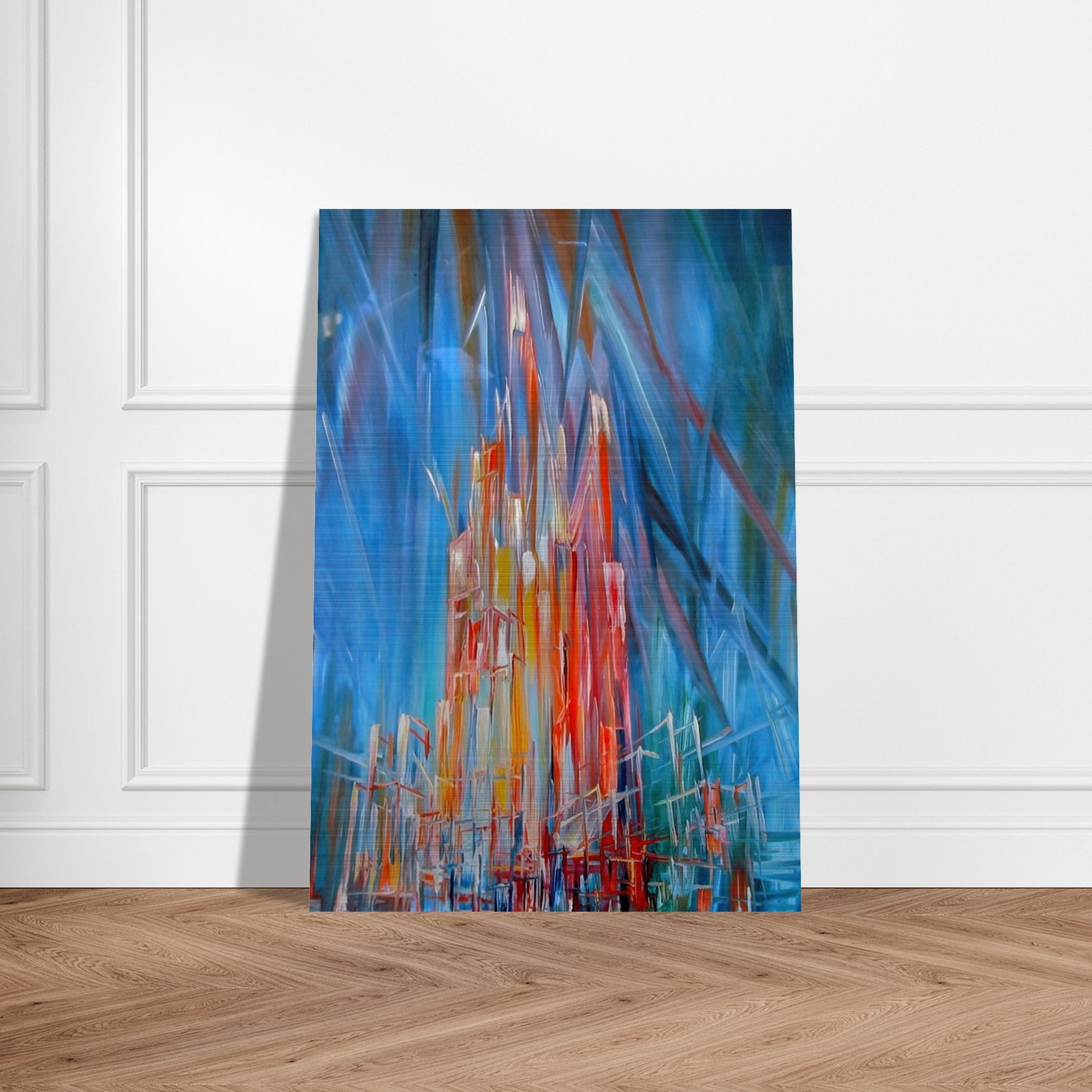 Untitled - Kitsch - Konrad Zuse Brushed Aluminum Print - 70x100 cm / 28x40 inches | Konrad Zuse Aluminum Print | Konrad Zuse Prints