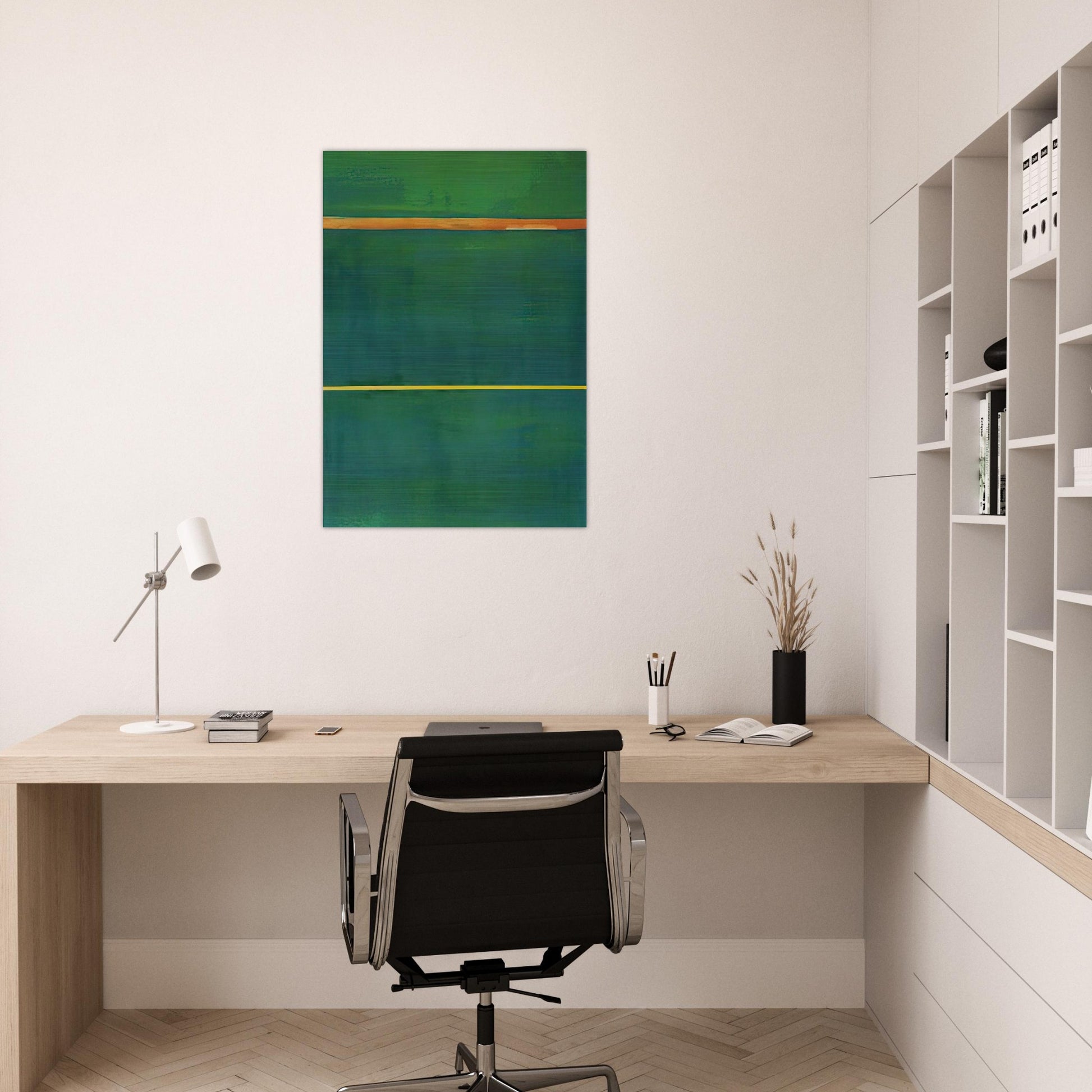 Dionysius - Barnett Newman Brushed Aluminum Print - 70x100 cm / 28x40 inches | Barnett Newman Aluminum Print | Barnett Newman Prints