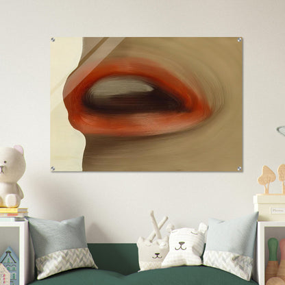 MUND MOUTH BRIGITTE BARDOT S LIPS 1963 - Gerhard Richter Acrylic Print - 70x100 cm / 28x40″ inches