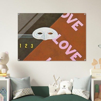 Love, Love, Love Gertrude Stein - 1928 - Charles Demuth Acrylic Print - 70x100 cm / 28x40″ inches