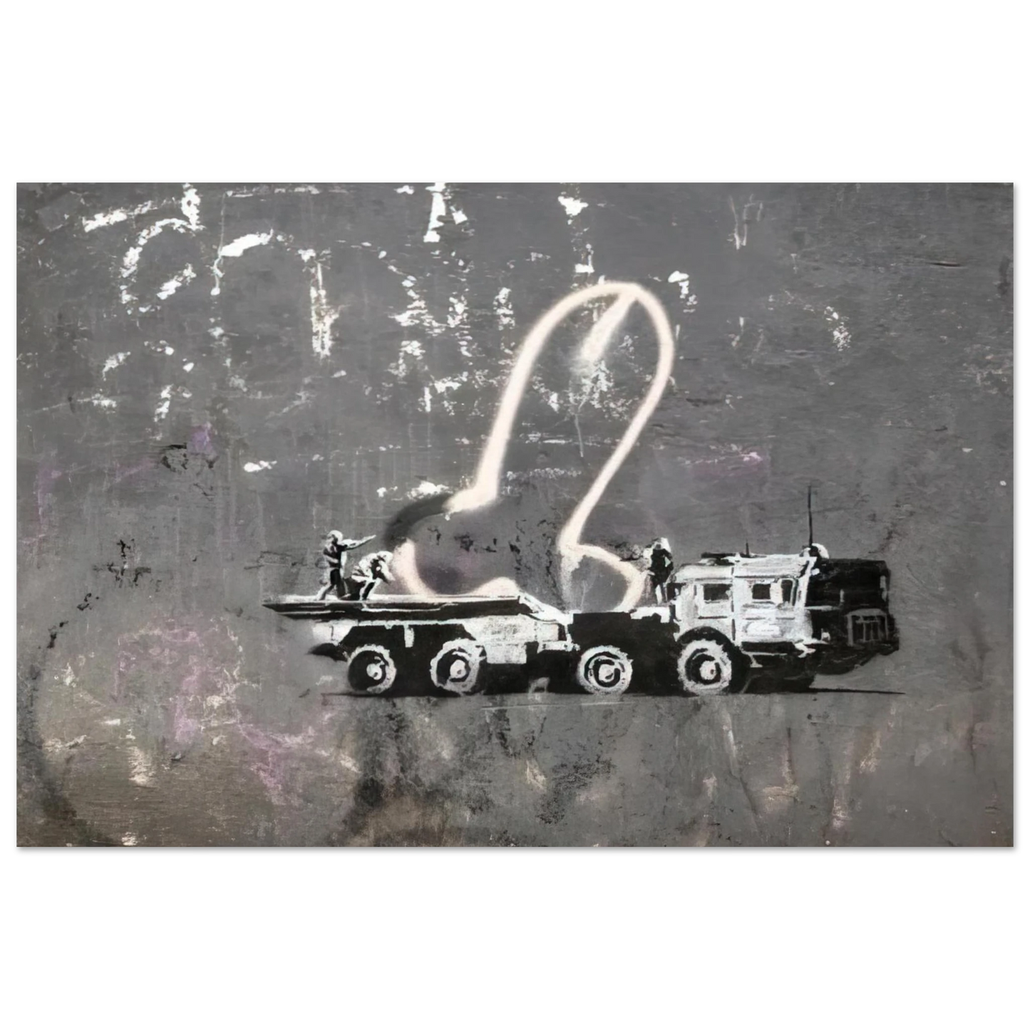 Banksy - KYIV VELYKA ZHYTOMYRSKA 13 2022 Fine Art Poster