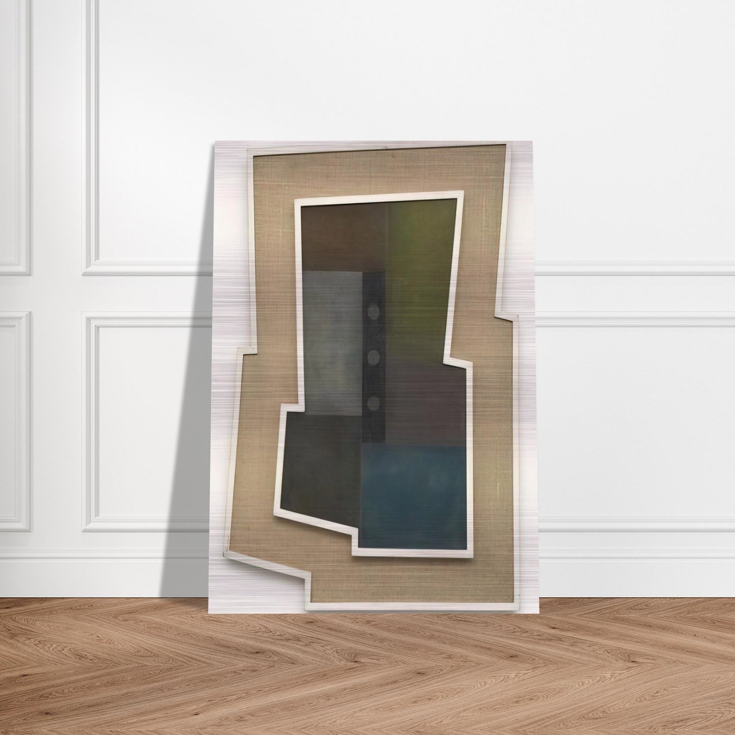 Peinture Madi - 1946 - Carmelo Arden Quin Brushed Aluminum Print - 70x100 cm / 28x40 inches | Carmelo Arden Quin Aluminum Print | Carmelo Arden Quin Prints