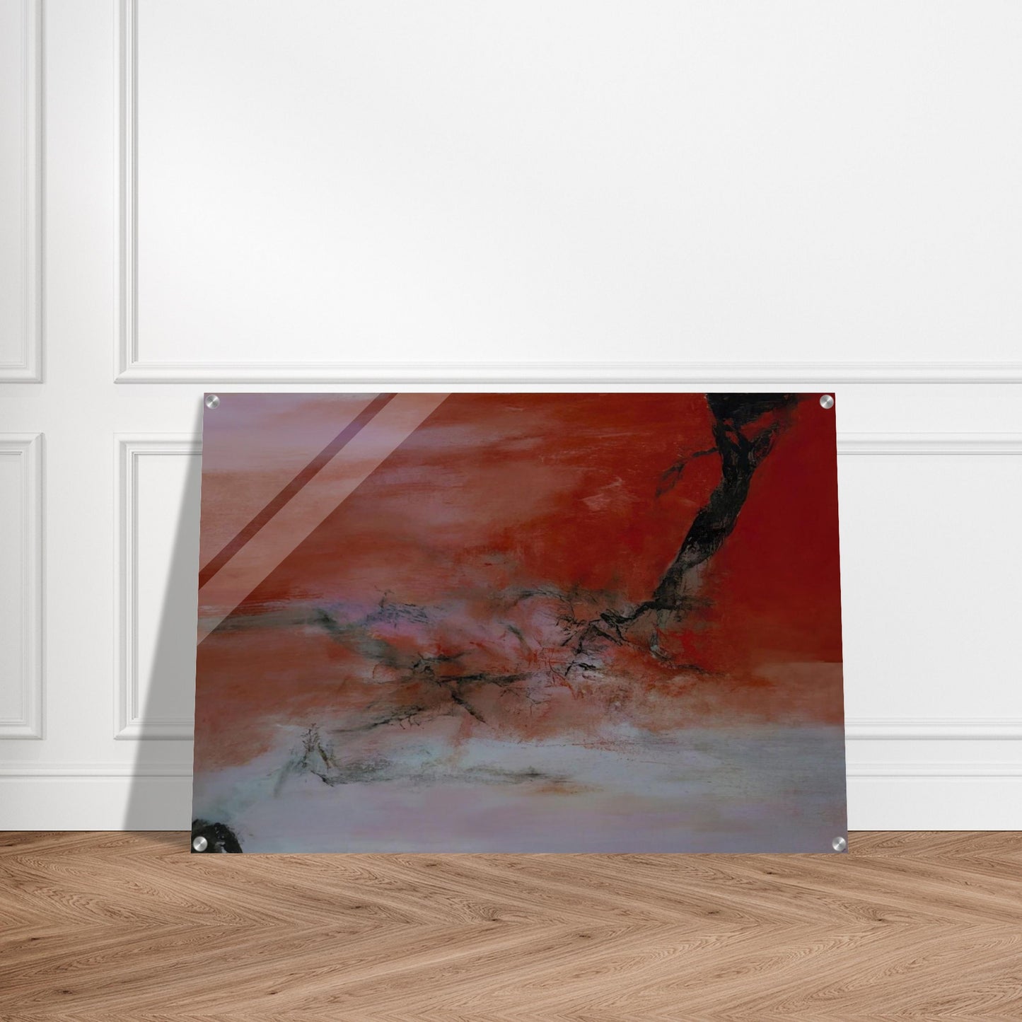 10 JANVIER 2001 2001 - Zao Wou-Ki Acrylic Print - 70x100 cm / 28x40″ inches