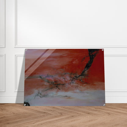 10 JANVIER 2001 2001 - Zao Wou-Ki Acrylic Print - 70x100 cm / 28x40″ inches