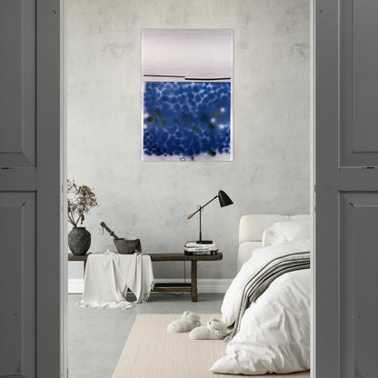 THE STARRY NIGHT 1987 - Victor Pasmore Brushed Aluminum Print - 70x100 cm / 28x40 inches | Victor Pasmore Aluminum Print | Victor Pasmore Prints