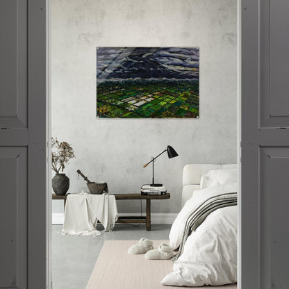MT SEMERU JADKA KURA JAVA 1969 - Ivan Albright Acrylic Print - 70x100 cm / 28x40″ inches
