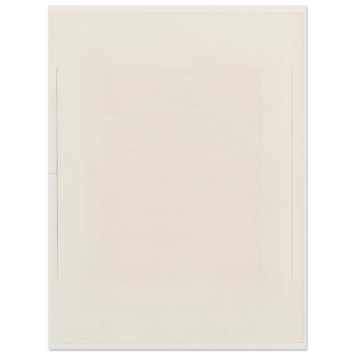 Agnes Martin - Red Bird  75x100 cm / 30x40inches Fine Art Poster