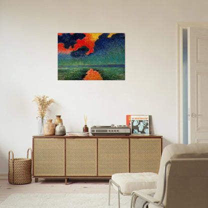 EFFECT OF SUN ON THE WATER LONDON 1906 - Andre Derain Brushed Aluminum Print - 70x100 cm / 28x40 inches | Andre Derain Aluminum Print | Andre Derain Prints