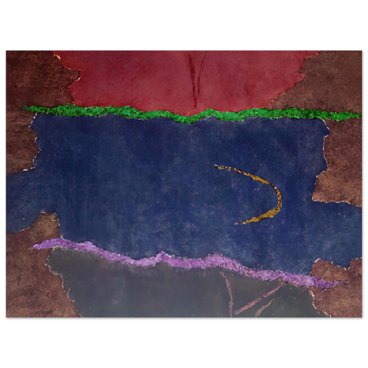Theodoros Stamos - Infinity Field, Lefkada Series - 1982  75x100 cm / 30x40inches Fine Art Poster