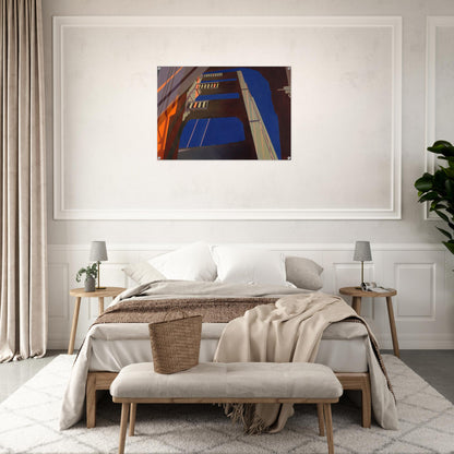 Golden Gate - 1955 - Charles Sheeler Acrylic Print - 70x100 cm / 28x40″ inches