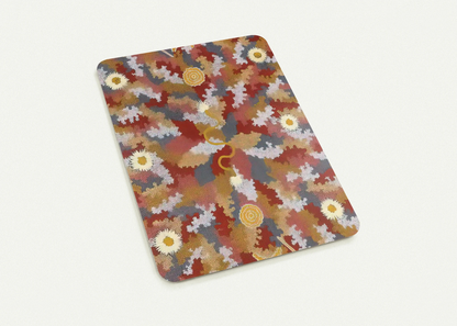 Men's Corroborie - 1990 By Clifford Possum Tjapaltjarri Pack of 10 Post Cards | Clifford Possum Tjapaltjarri Post Cards | A6 (10.5 x 14.8 cm) - 4.1 x 5.8 inches