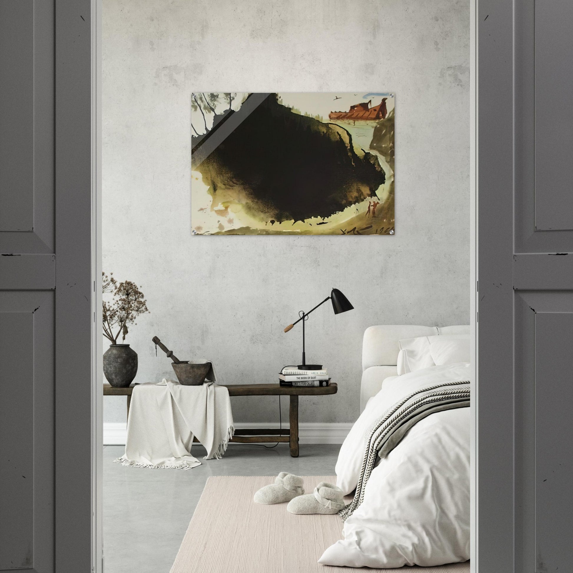 AQUAE DILUVII SUPER TERRAM GENESIS 6 17 1967 - Salvador Dali Acrylic Print - 70x100 cm / 28x40″ inches
