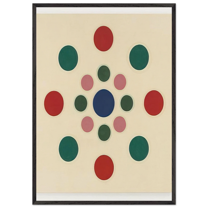 Inning - 1963 - Thomas Downing 70x100 cm / 28x40 inches Framed Art Print – Black Wooden Frame