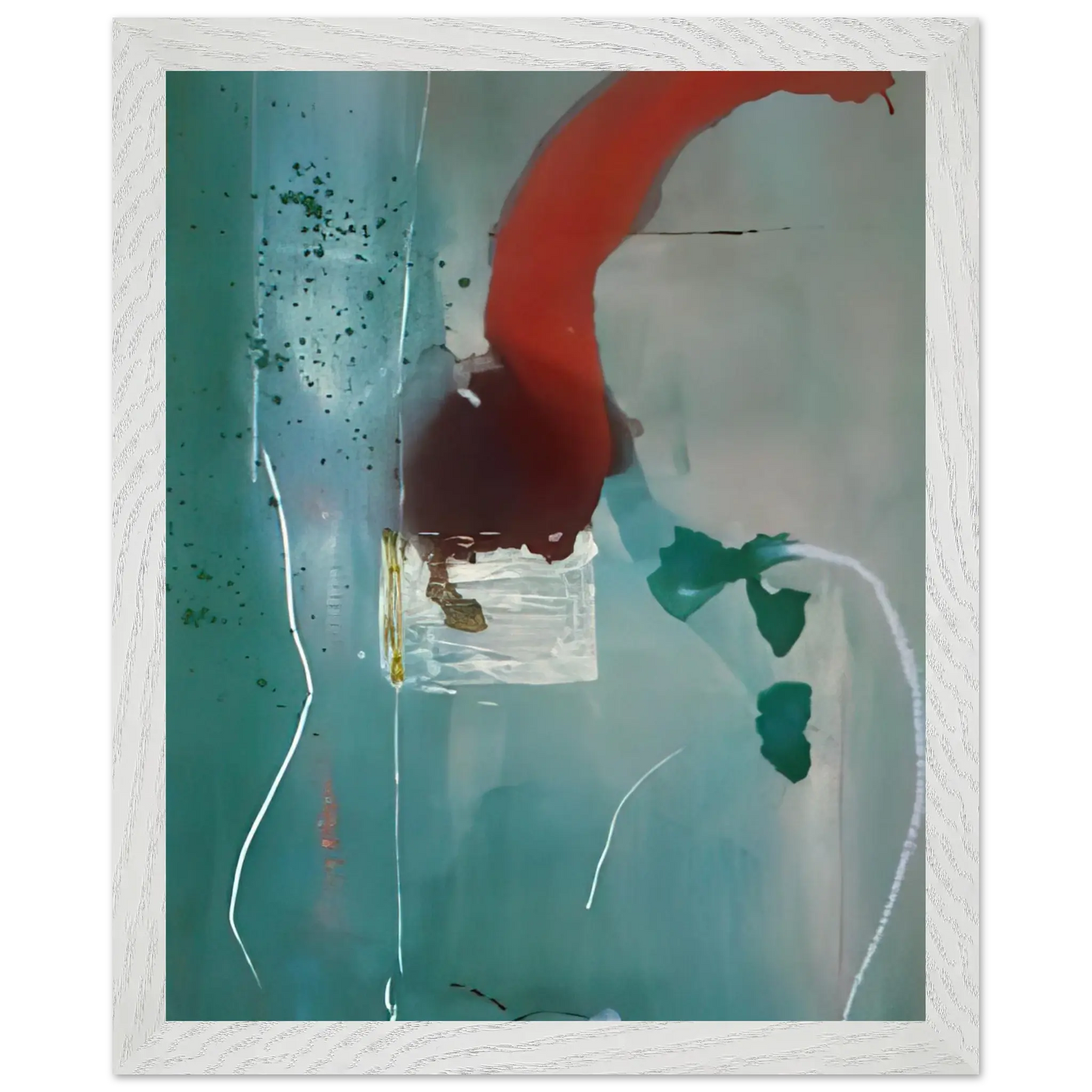 Helen Frankenthaler - Square One - 1985 Wall art - A2 (42 x 59.4  cm) - Fine Art Poster - -