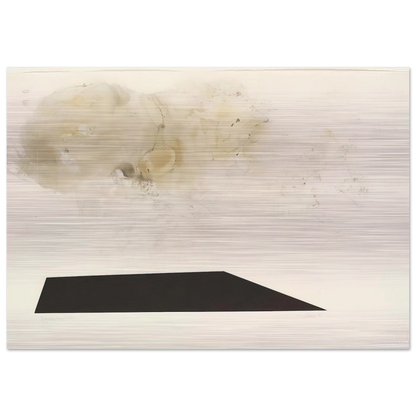 Dramatic Fire - 1989 - John Cage Brushed Aluminum Print - 70x100 cm / 28x40 inches | John Cage Aluminum Print | John Cage Prints
